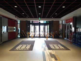 Entrance Renovations to University Shopping Mall